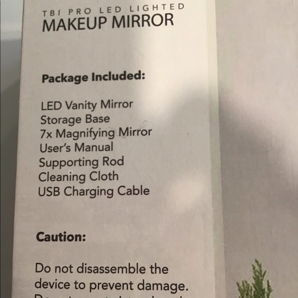 TB PRO LED Lighted Makeup Mirror - Picture 4 of 5
